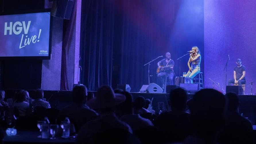 An HGV Live! concert, one of the many unique travel experiences offered by HGV Ultimate Access
