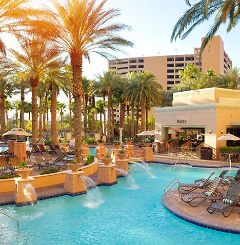 Pool at The Boulevard, a Hilton Grand Vacations Club.